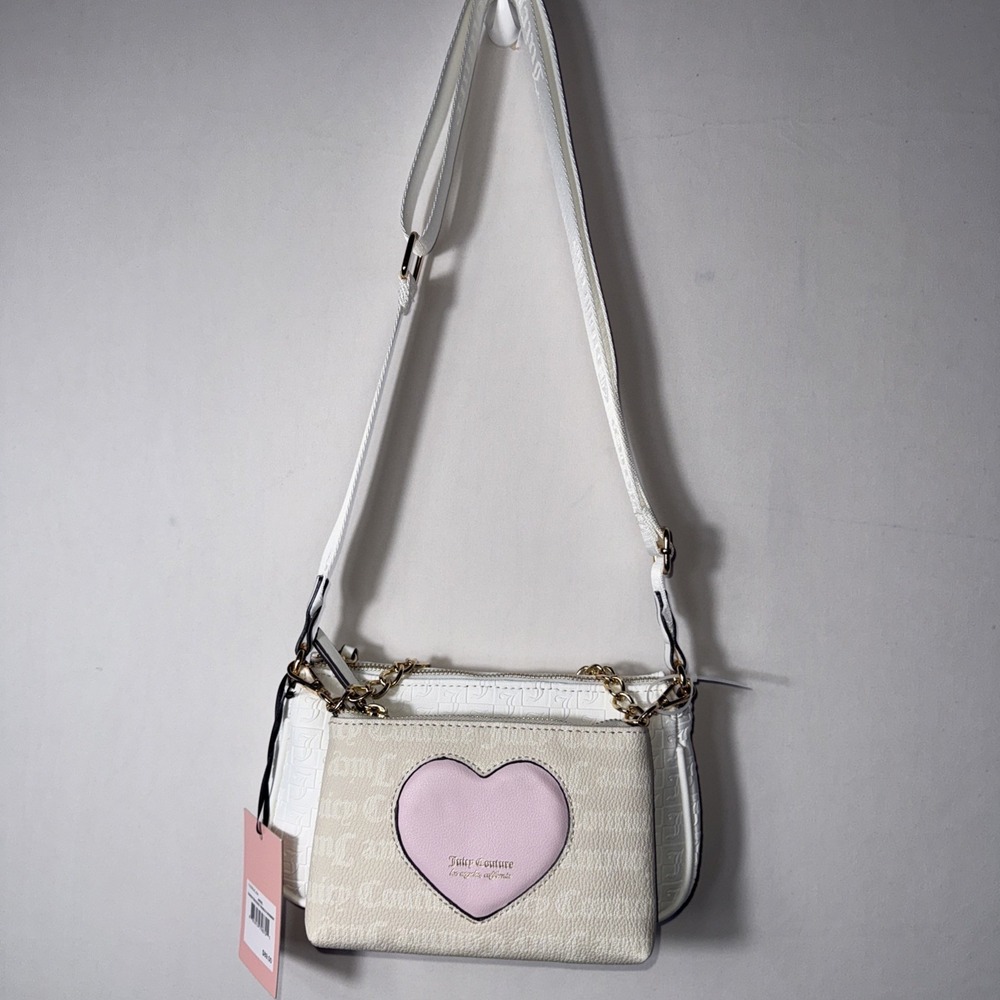 New Juicy Couture Women's Angel  Fashion Item-Double Trouble‎ II Crossbody Bag